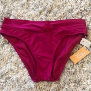 NWT Kona Sol Pink Bikini Bottom